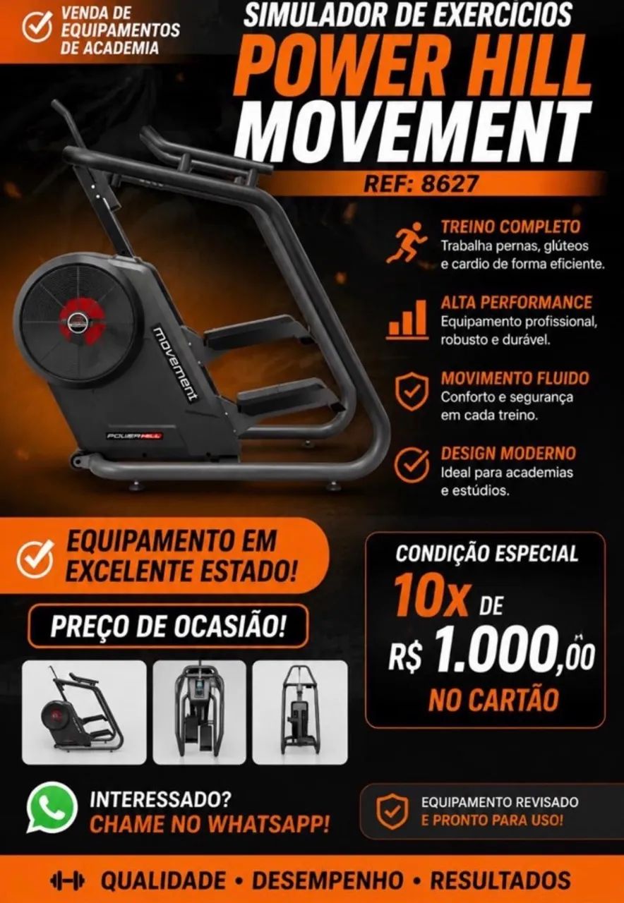 Simulador de escada Power Hill Moviment 