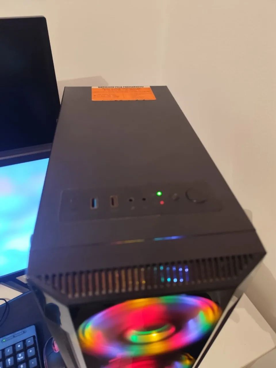 BARBADA DA SEXTA PC GAMER - i7 | 16GB RAM | SSD 240GB | RGB - Foto 4