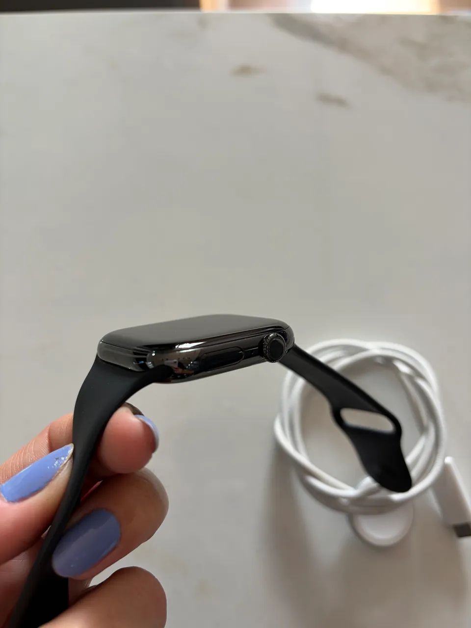 Apple Watch S 10  titânio  GPS CELULAR  - Foto 3