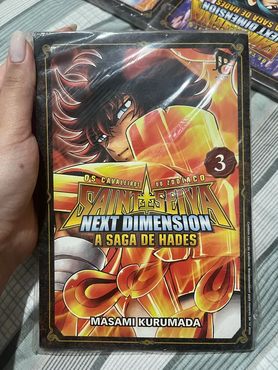 Mangá Cavalheiros do Zodíaco vol. 3 - Livros e revistas - Parque