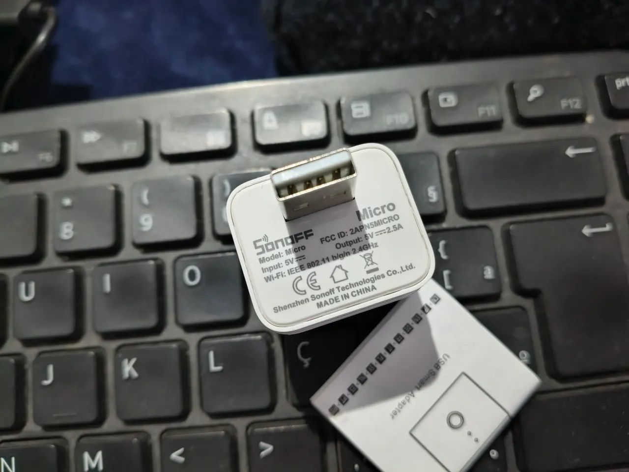 Sonoff Micro 5v Usb Adaptador Wifi Automação Alexa Google Home - Foto 3