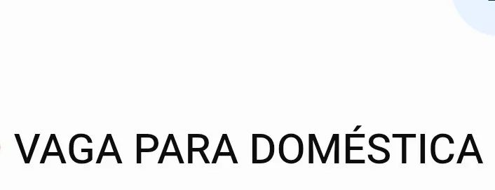 Vaga doméstica 