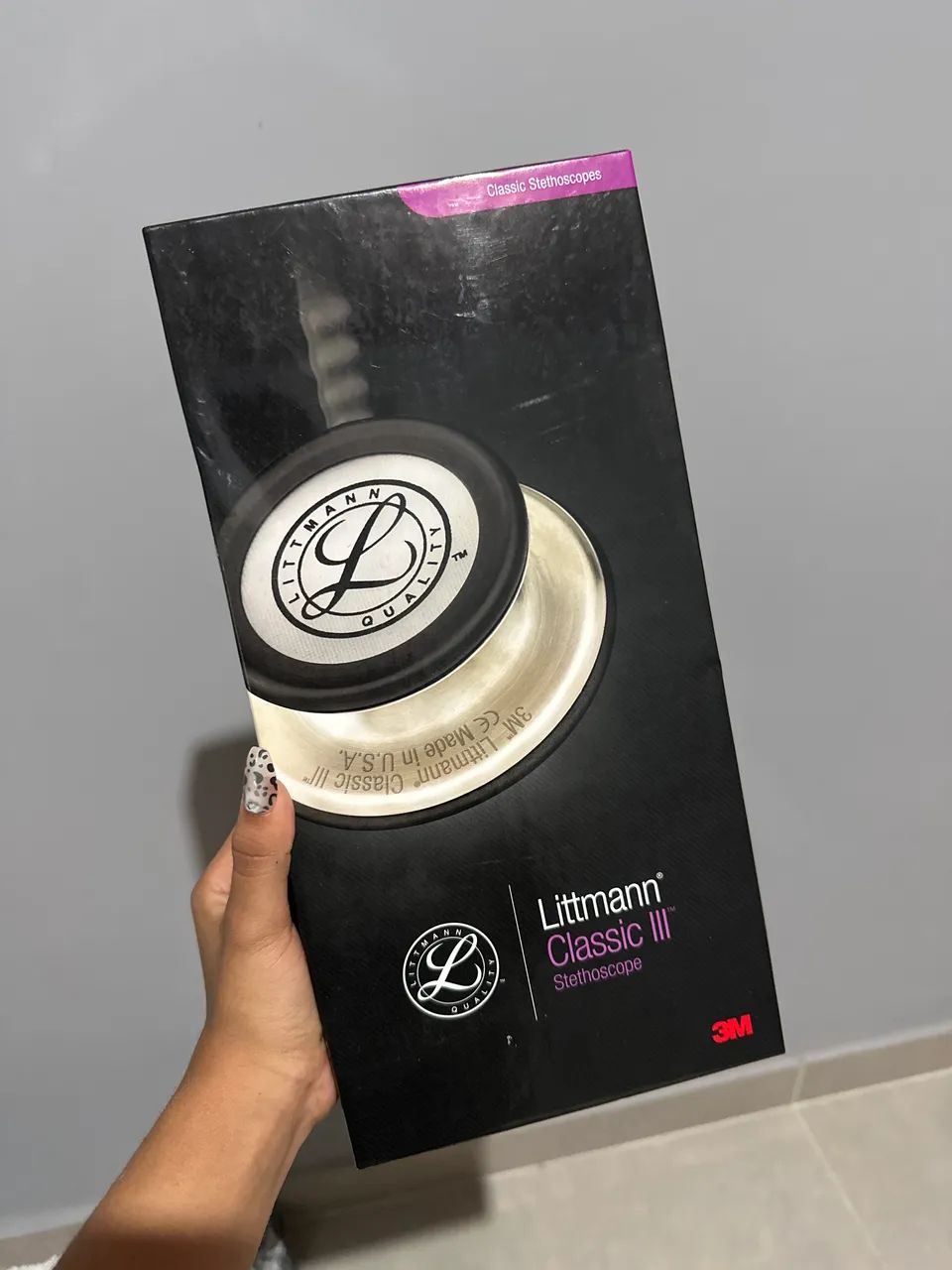 Estetoscópio Littmann Classic III Bronze/Chocolate Original - Pouquíssimo Uso