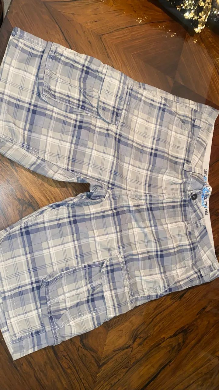 Bermuda Masculina Cargo Xadrez  - Foto 2