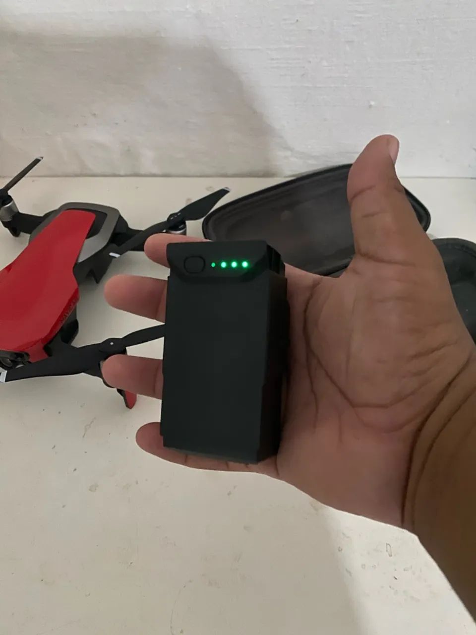 ? DJI Mavic Air Vermelho - Kit Completo e Pronto para Voar! ? - Foto 5