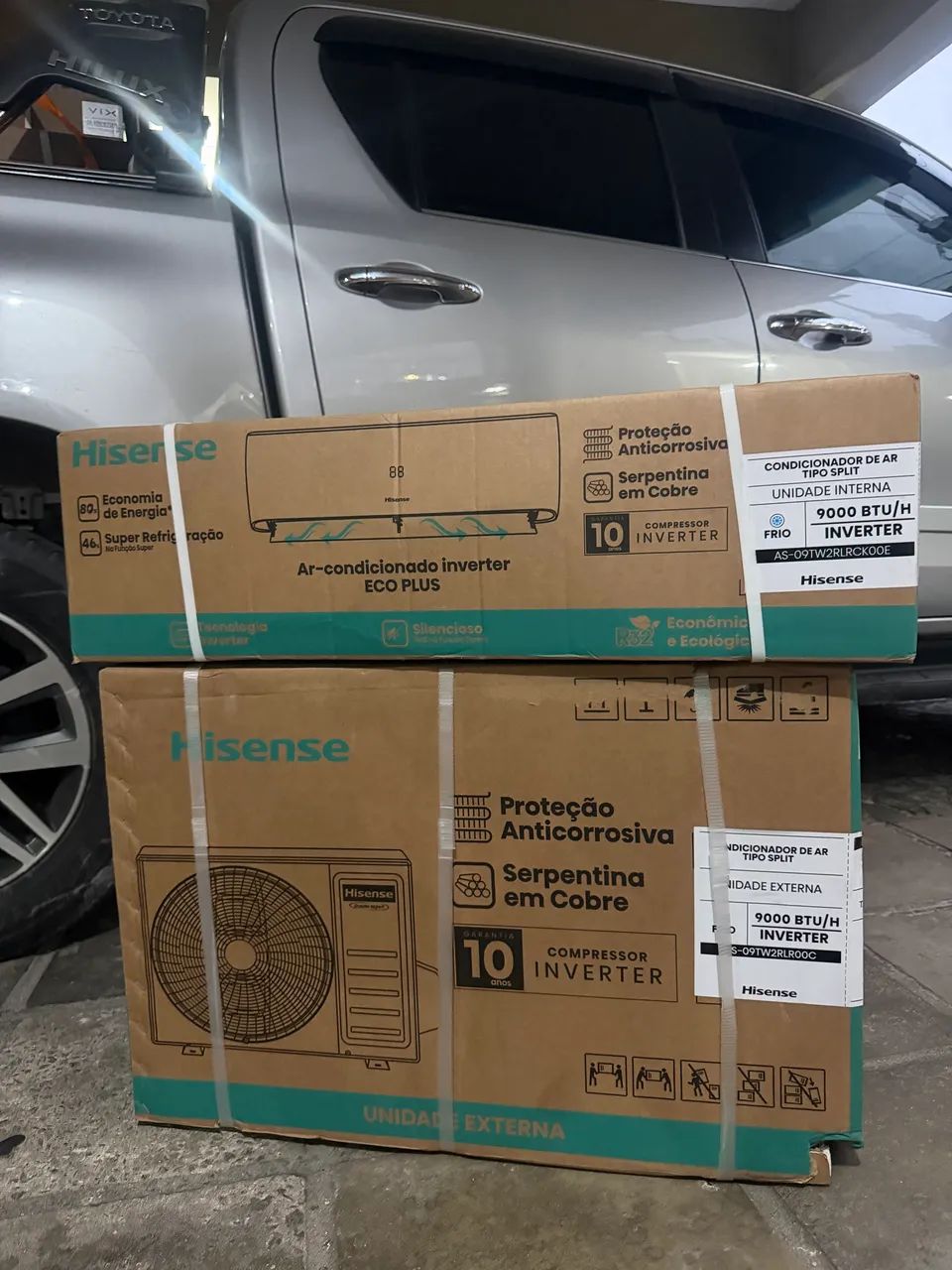 Ar-condicionado hisense 9K BTUS INVERT  - Foto 3