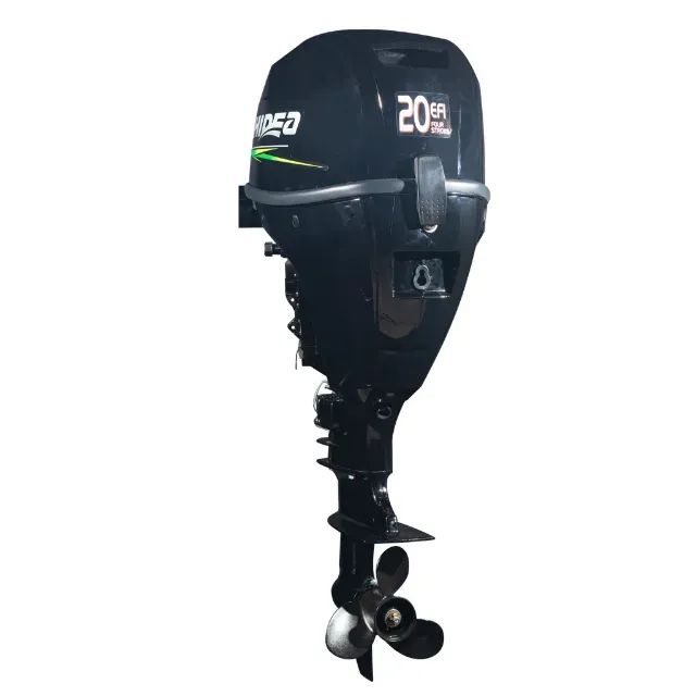 Motor Hidea 20HP 4Tempos Elétrico Manche Rabeta 15" - Motor de Popa Novo 