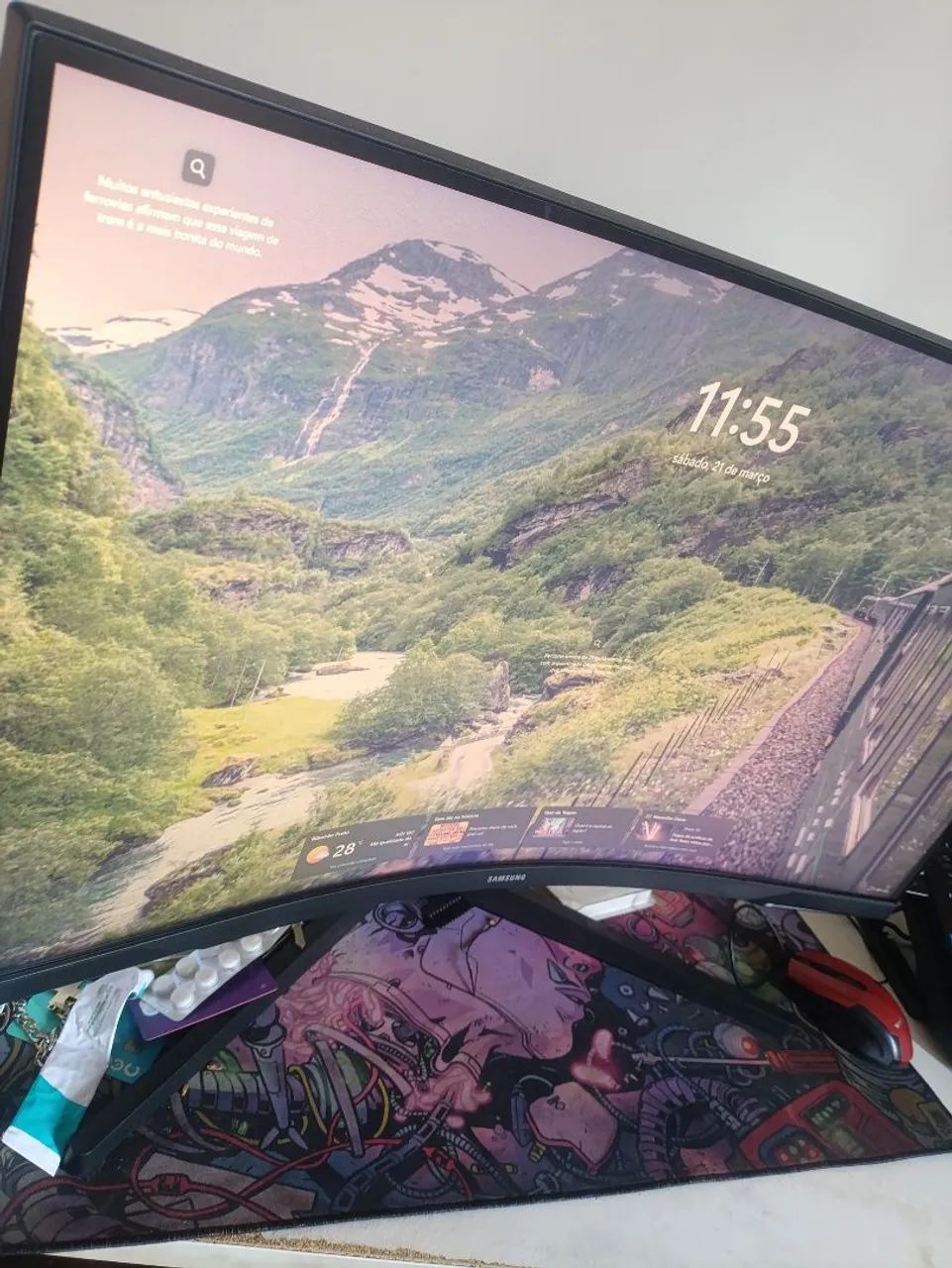 Monitor Gamer Samsung Odyssey G5, 32, qhd, 165hz,1ms