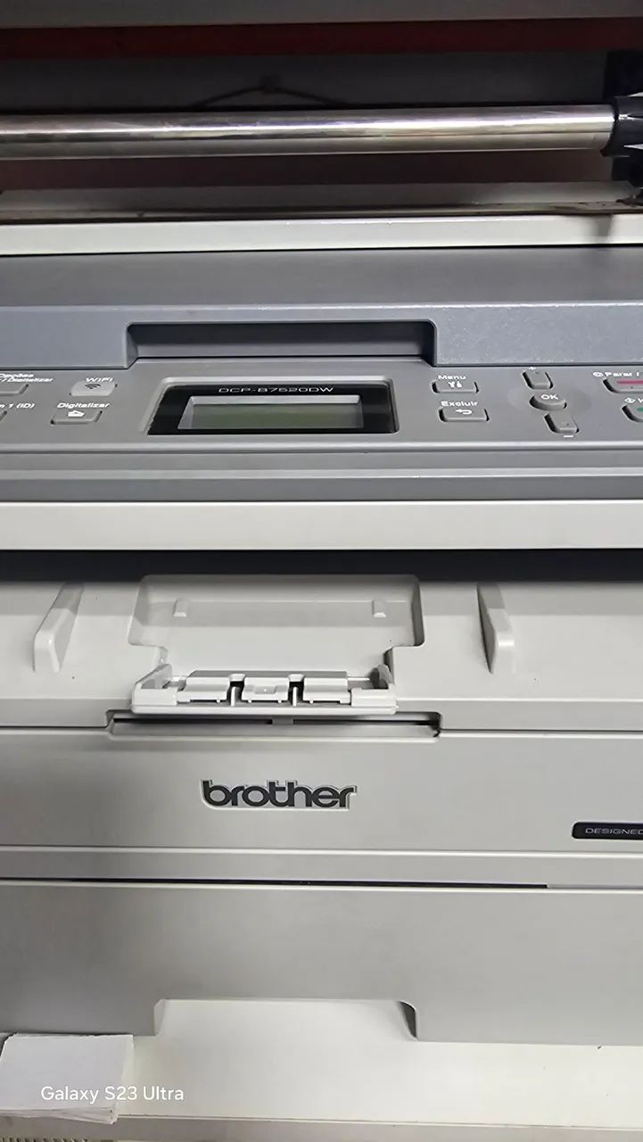 IMPRESSORA LASER MONO   COM TONNER RESERVA DCP B7520DW