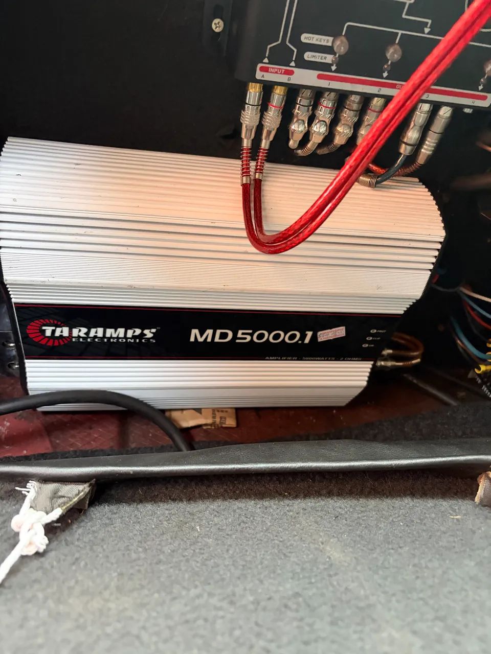 Módulo amplificador md 5000 Taramps força 