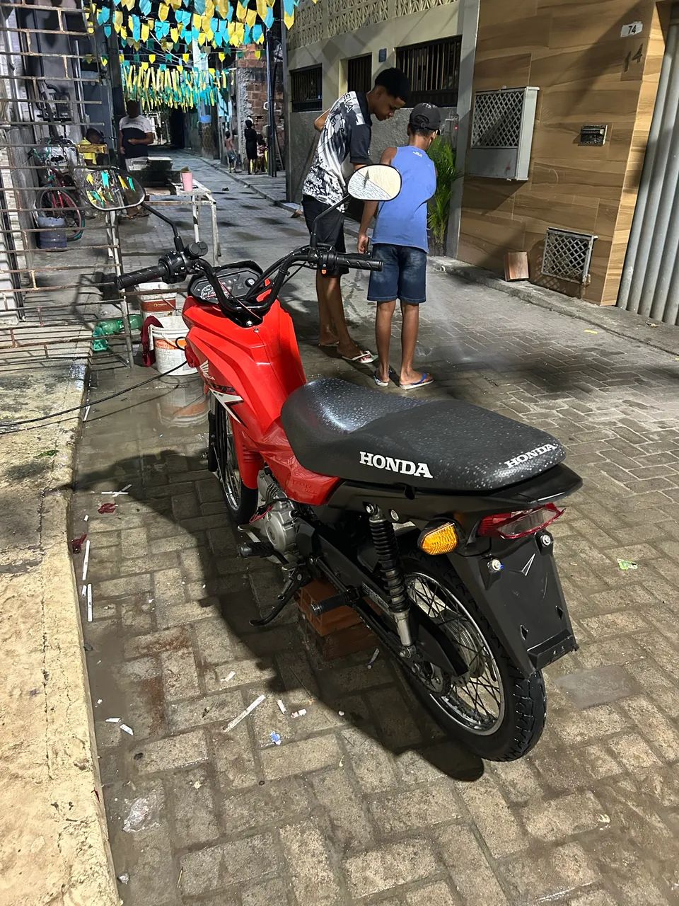 Pop 110i com 5mil de multa 