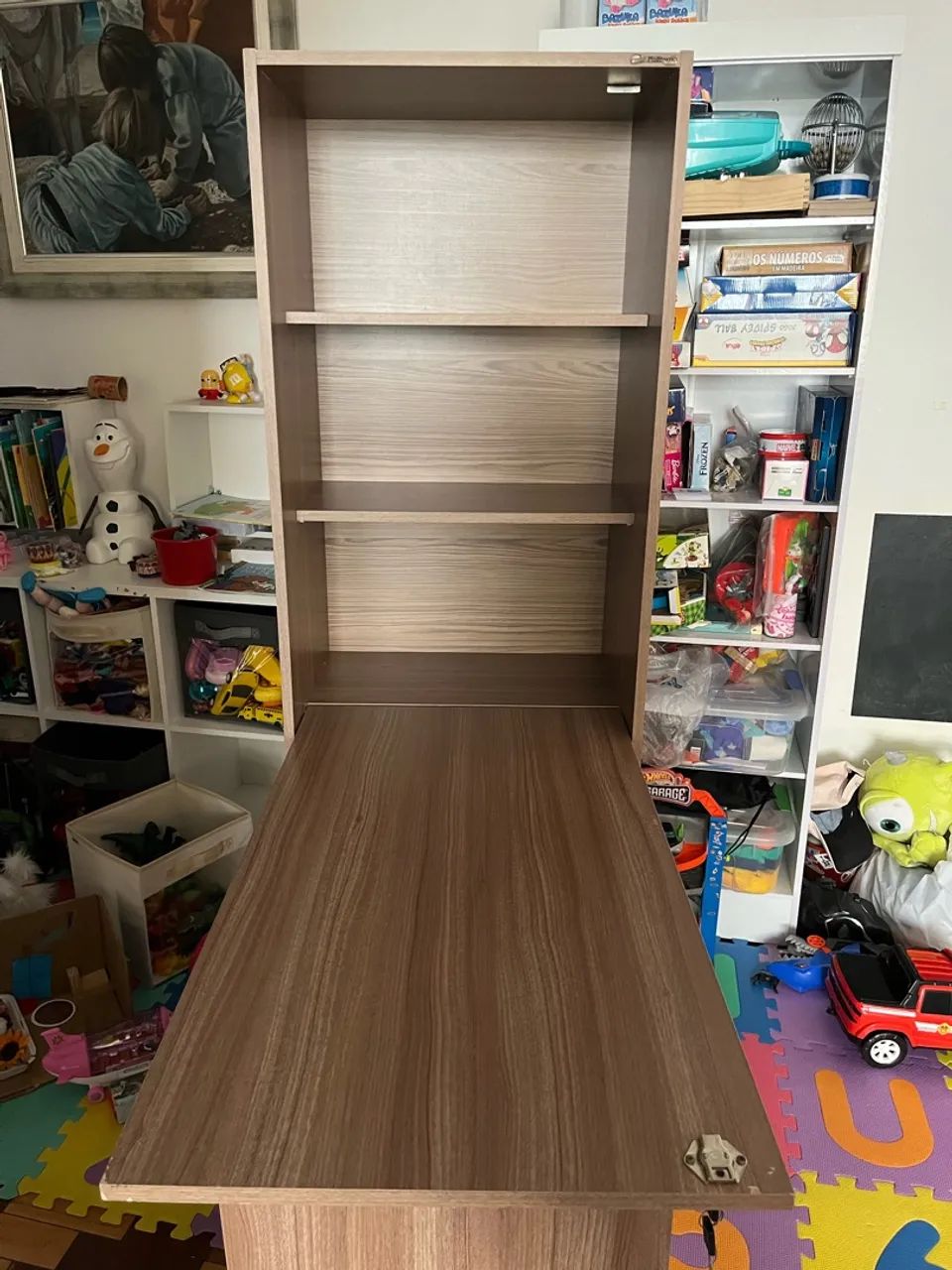 Mesa multiuso com mesa embutida  - Foto 4