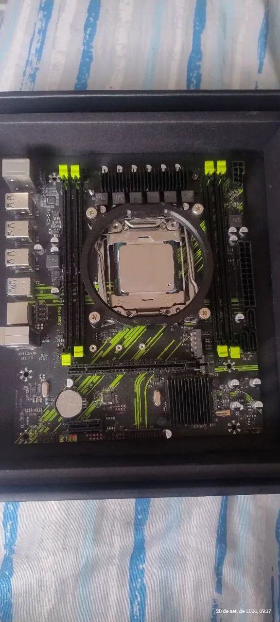Kit placa mãe+ processador Xeon - Foto 2