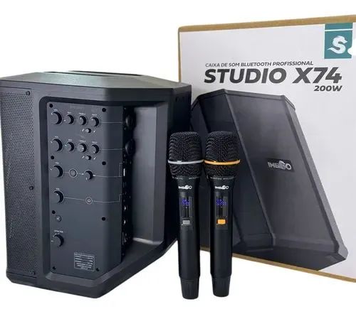 Caixa Bluetooth imenso x74 200 RMS 