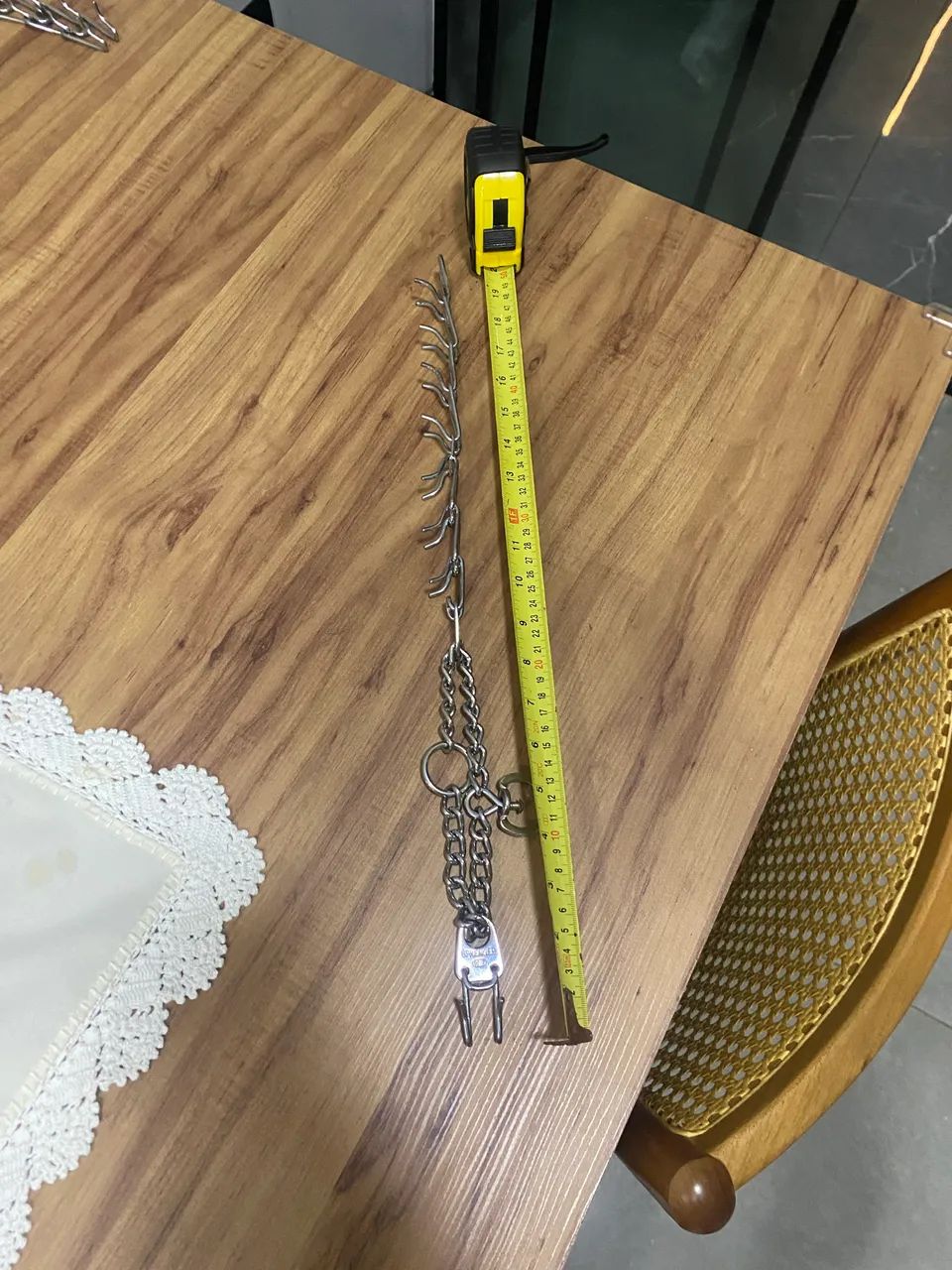 Coleira Alemã Original Inox Herm Sprenger 3,2mm X 50cm para Cachorro - Foto 2