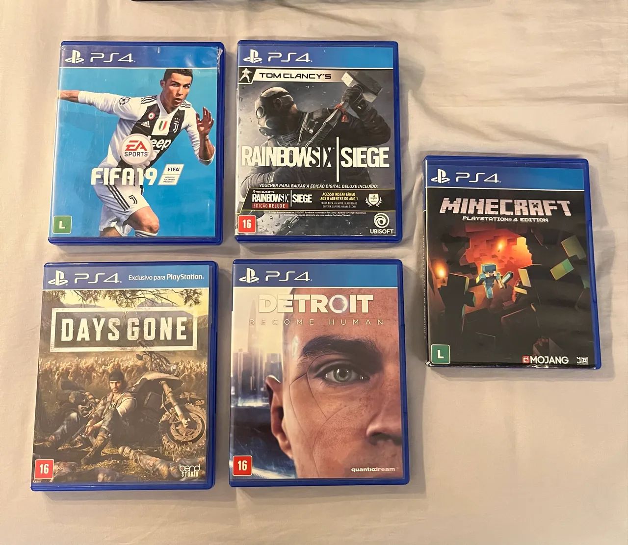 PS4 Slim 1TB + 2 Controles e 5 Jogos  - Foto 2