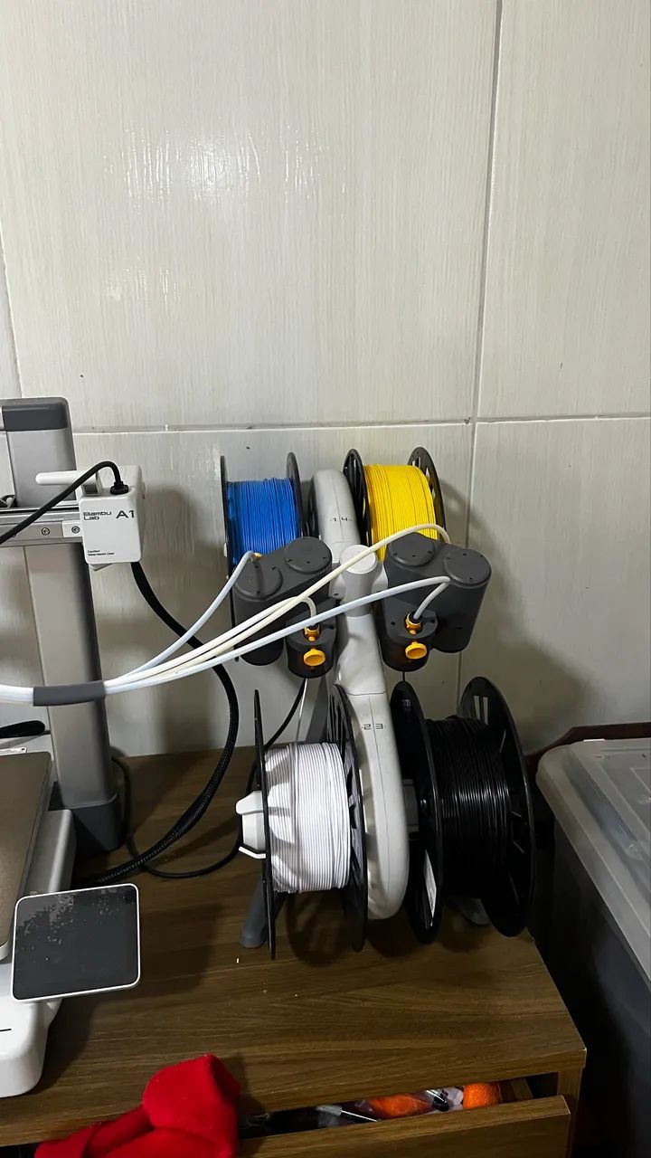 Impressora 3d bambu lab a1 com ams lite - Foto 4
