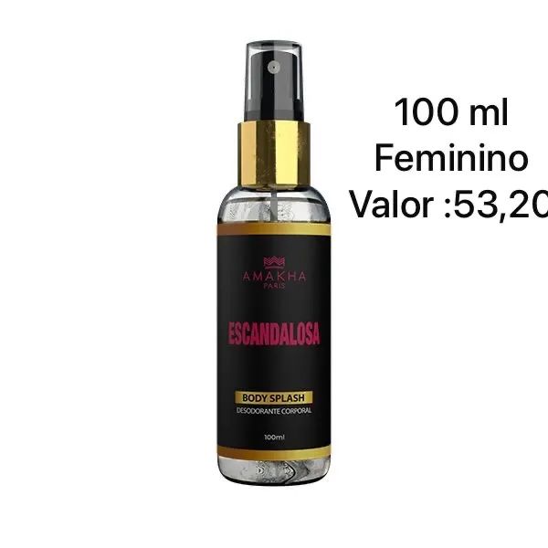 BODY SPLASH AMAKHA PARIS 100 ml  - Foto 5