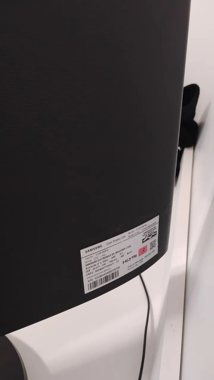 Monitor curvo Samsung 24 polegadas - Foto 4