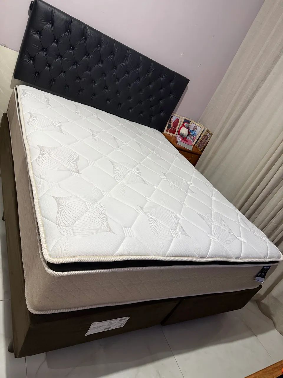 Cama Queen  molas ensacadas 2 meses de uso com nota fiscal 