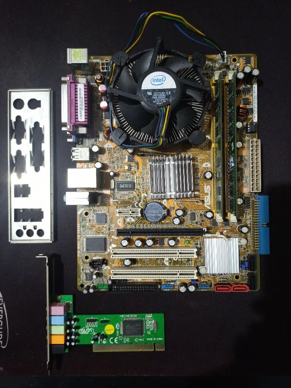 Placas mãe Asus P5GC-M Intel core 2 duo