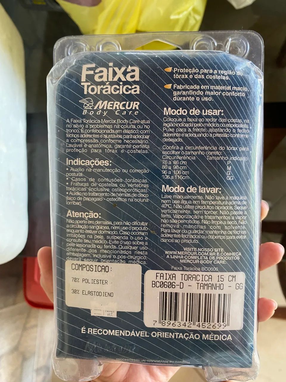 Faixa Torácica  GG  - Foto 2