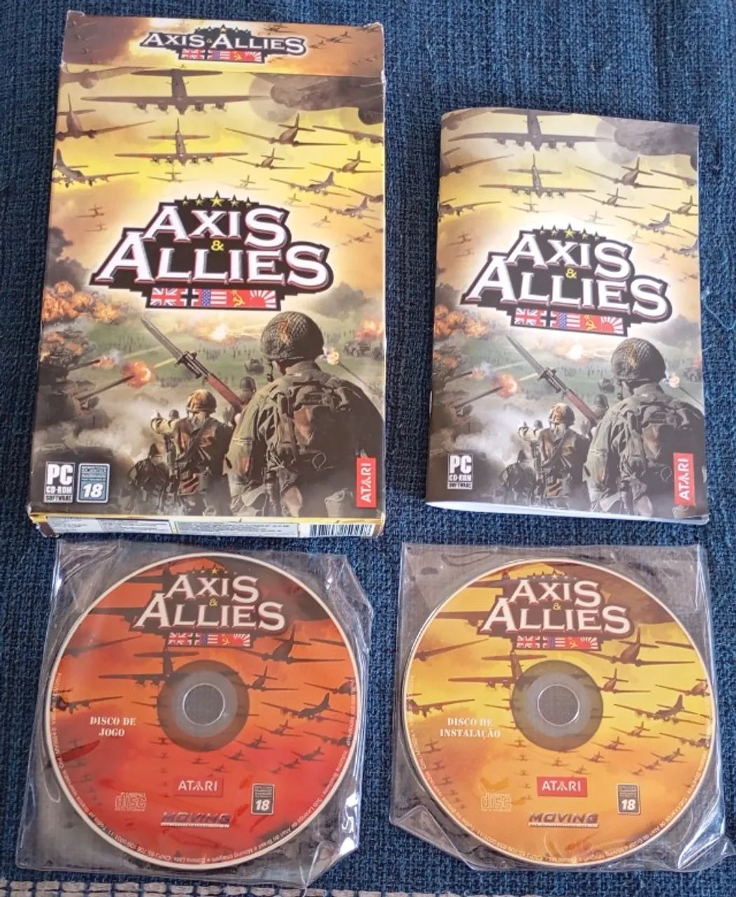 Jogo PC Axis & Allies Original Completo