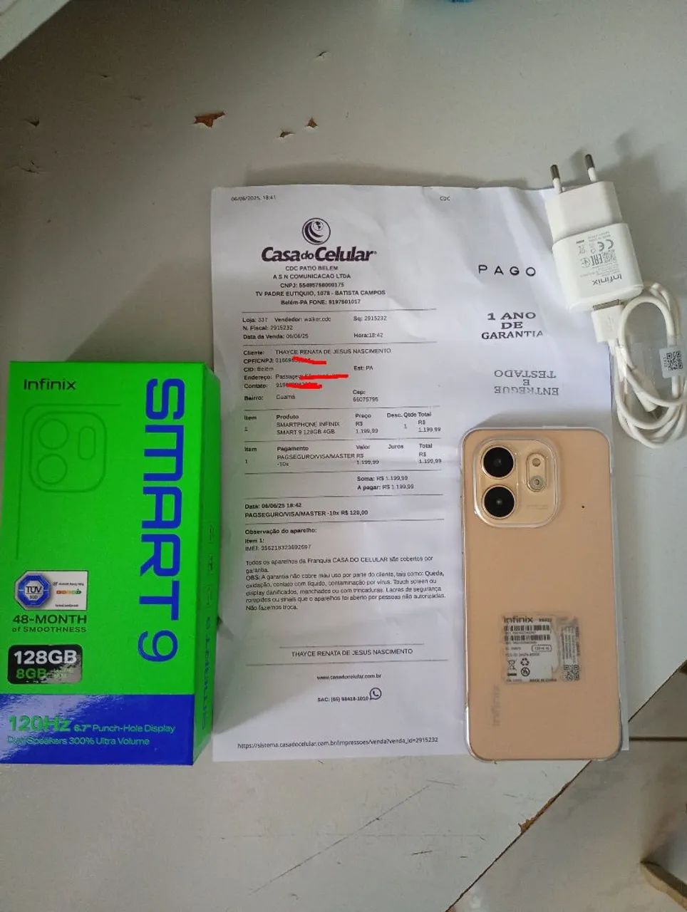 Vendo celular infinix smart 9  - Foto 5