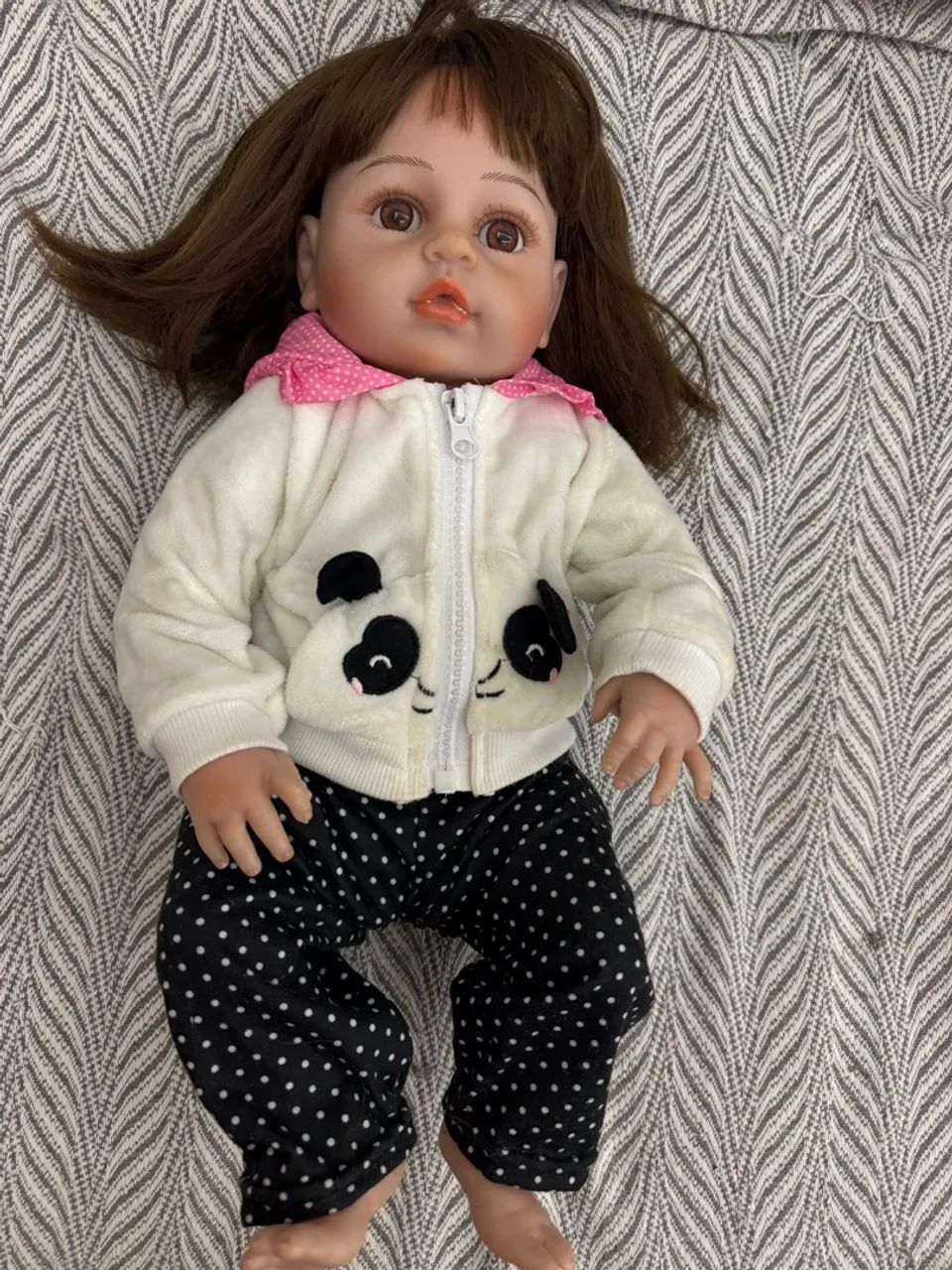 Bebê reborn corpo em silicone  - Foto 4