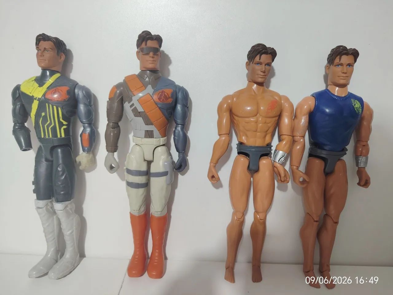 Lote Bonecos Max Steel 
