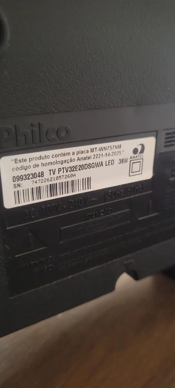 TV Philco LED 32 + Caixinha Box - Foto 3
