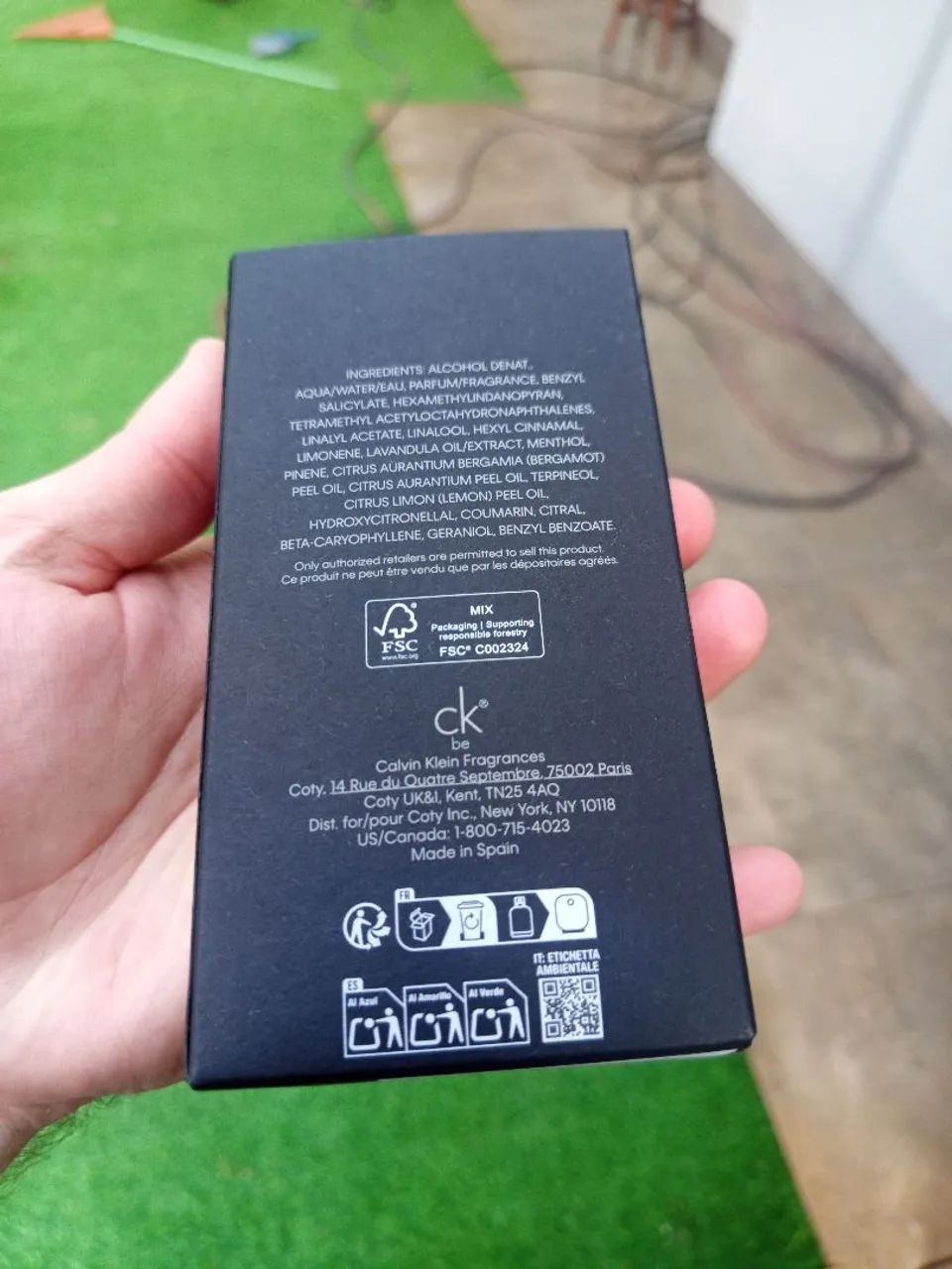 Calvin Klein be masculino perfume  - Foto 4
