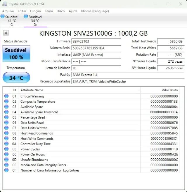 NVME Kingston 1TB - Foto 2