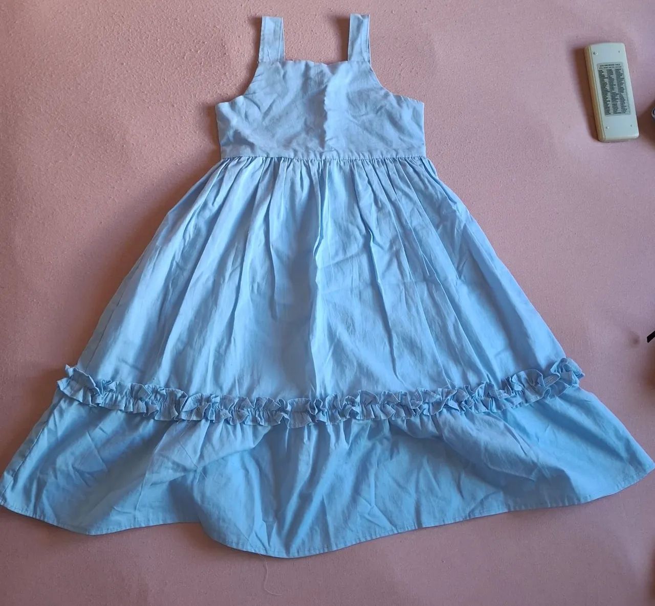 Vestido azul infantil 