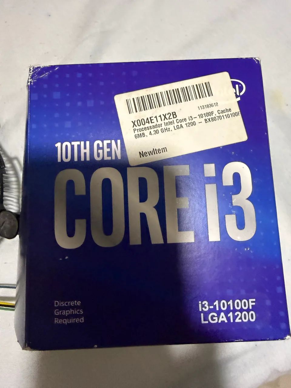Processador Core intel I3 10ger