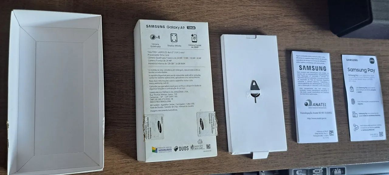 Caixa vazia samsung A9<br> - Foto 5
