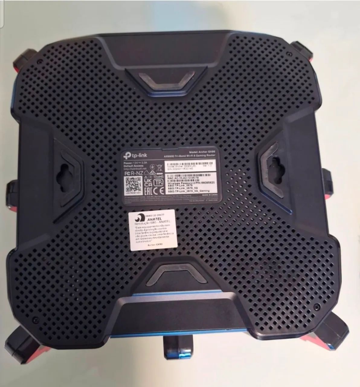 Roteador Gamer TP-Link Archer GX90 AX6600 - Wi-Fi 6 Tri-Band (Impecável) - Foto 5