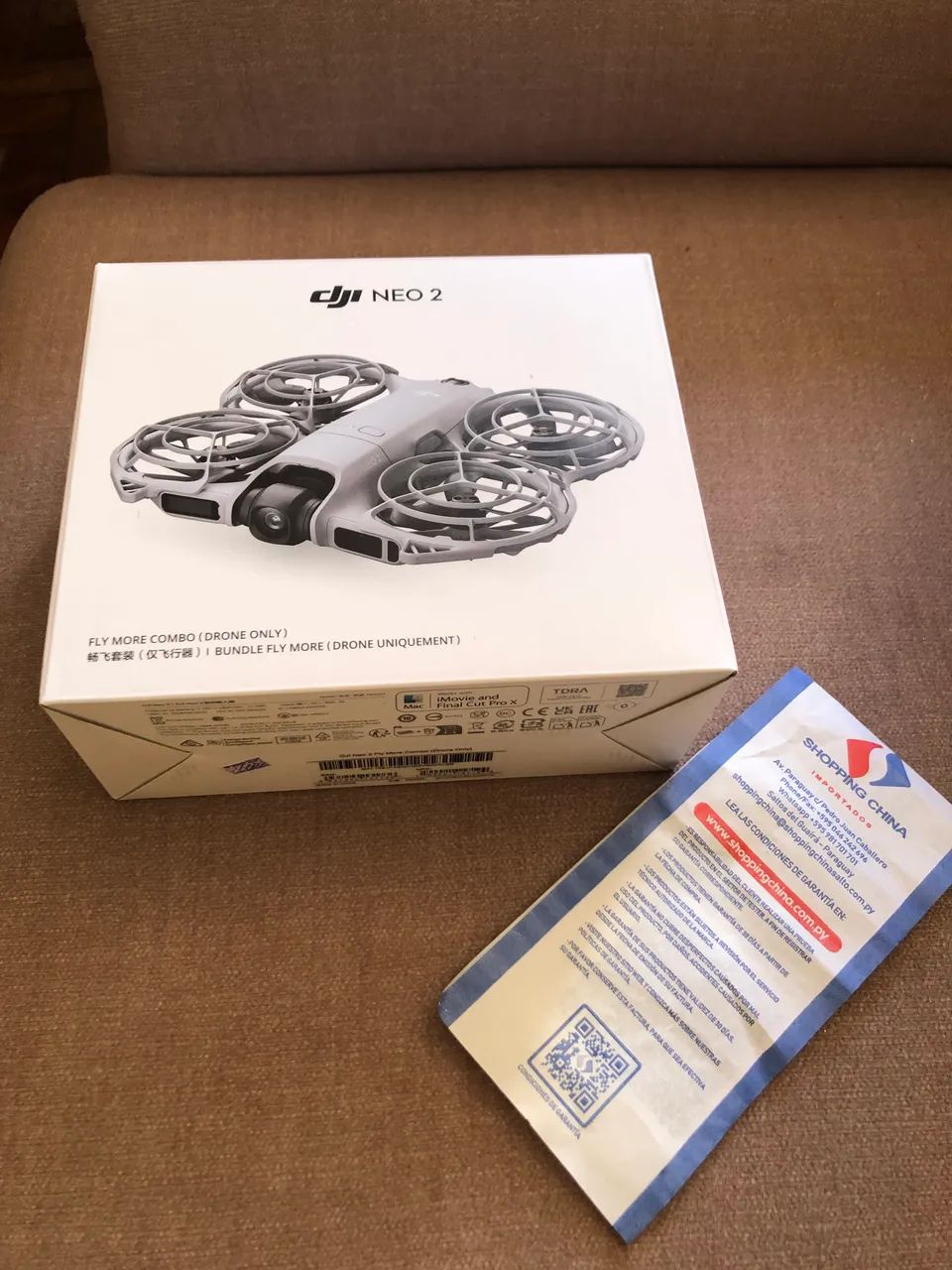Drone Dji Neo 2 com 3 baterias