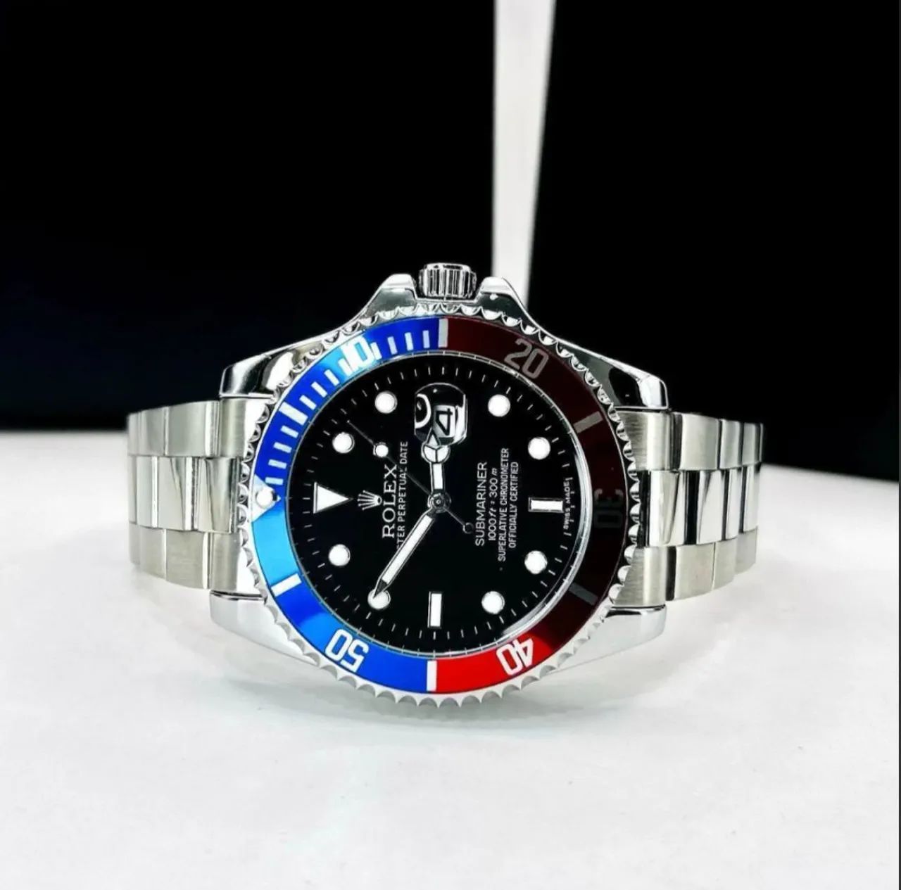 Rolex GMT-Master II Pepsi Azul E Vermelho - Foto 4