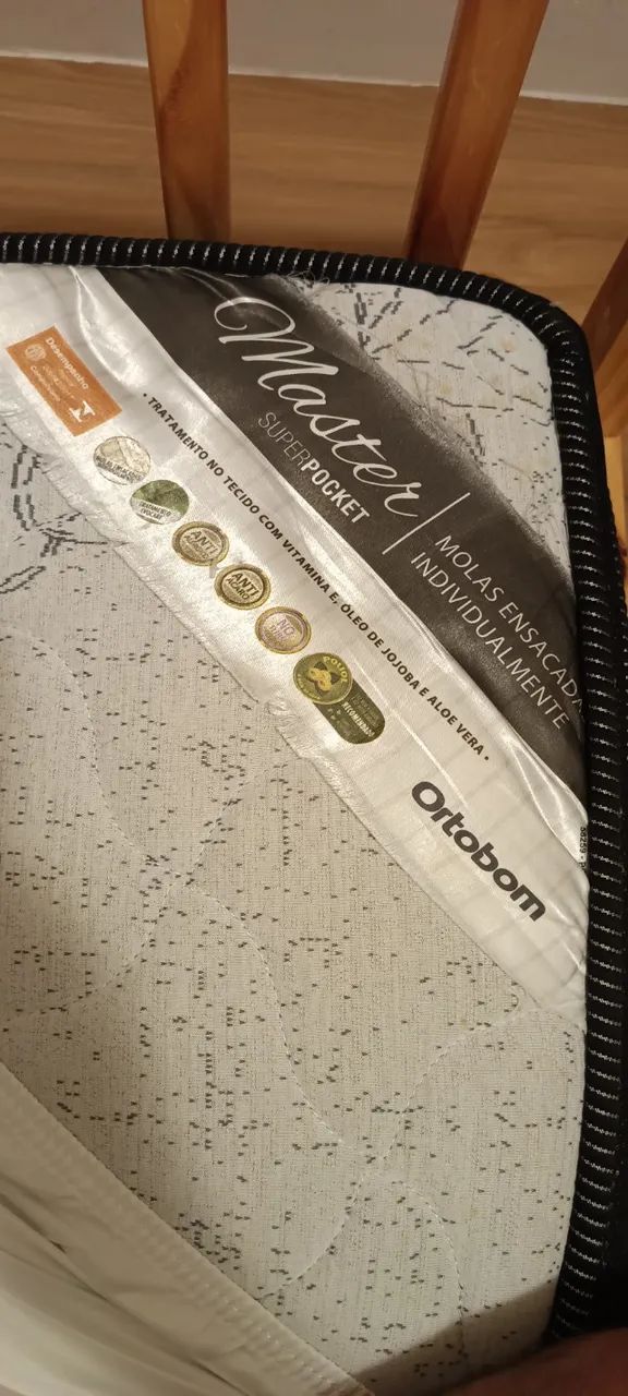 Vendo colchão Ortobom  - Foto 4