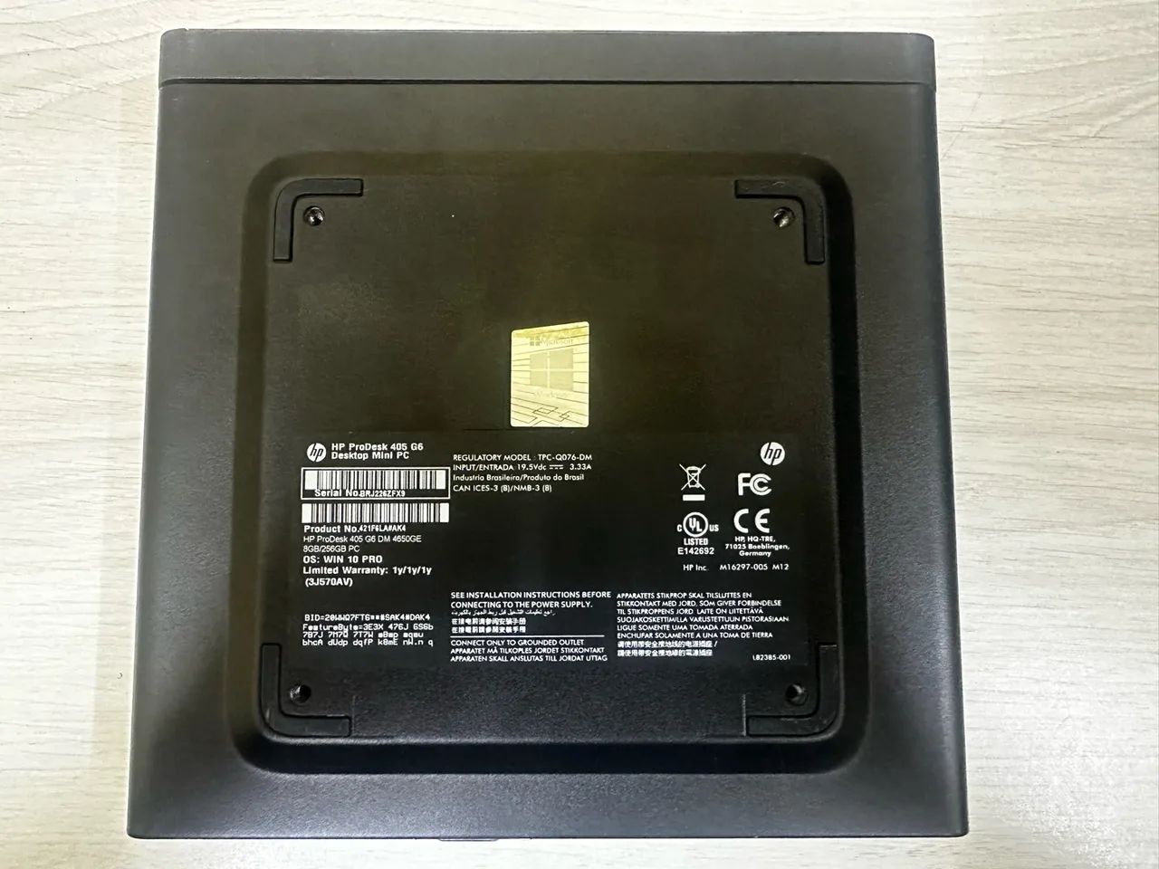 Desktop Hp ProDesk Mini 405 G6 - Foto 3