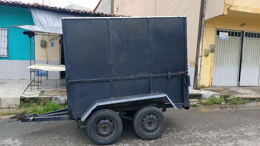 Vendo uma carrosinha 2 eixo 8 - Foto 2