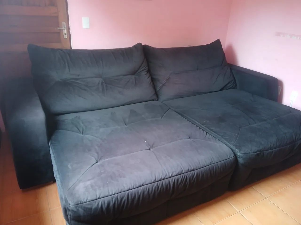 Vendo sofá gigante retrátil  - Foto 4