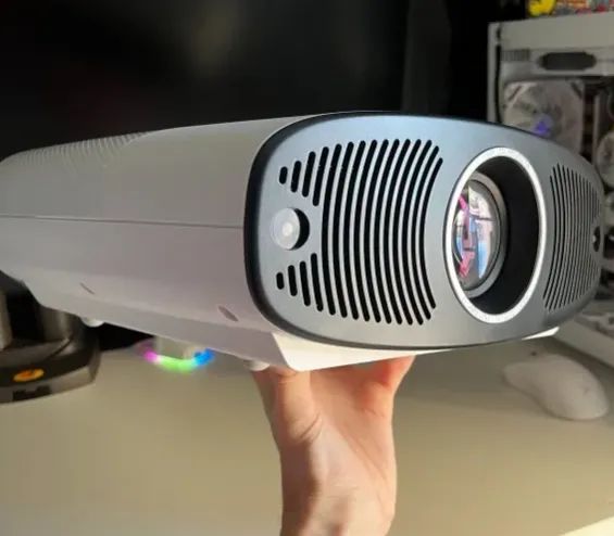 Projetor Vevshao A22 1000 Ansi Lente Selada 2GB RAM 32GB Android 13 Foco Elétrico Novo! - Foto 6