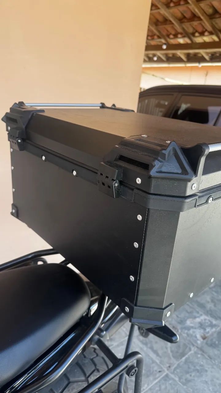 Baú para moto 65 litros Alumínio  - Foto 5