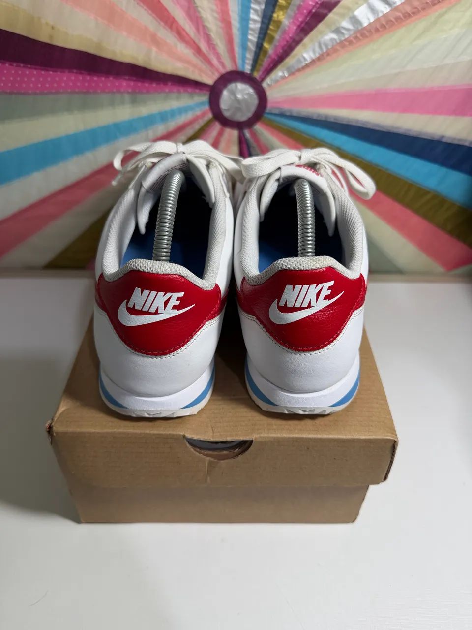 Nike Cortez White Varsity Red - Foto 3