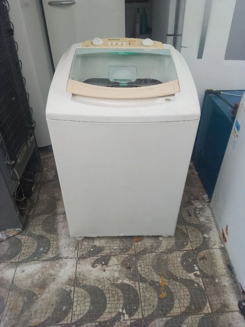 Máquina de Lavar 10 kg Com Defeito