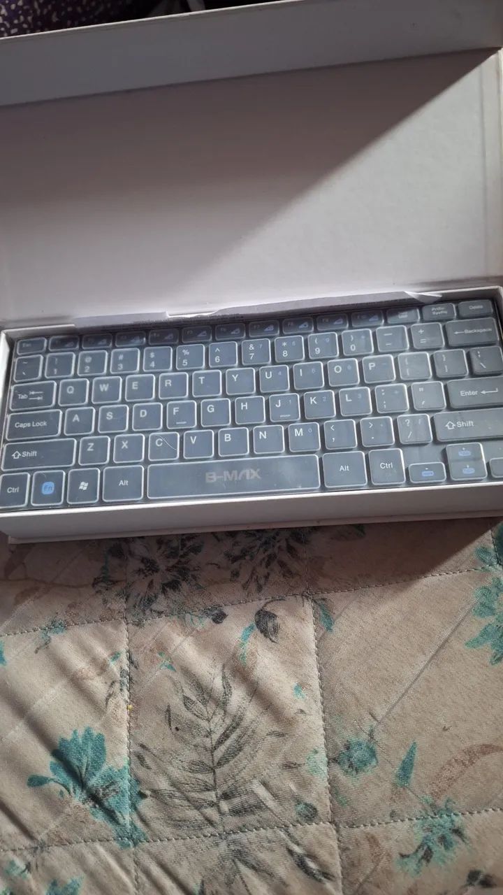 Kit Teclado e Mouse Sem Fio B-MAX HK-3910 - Foto 5