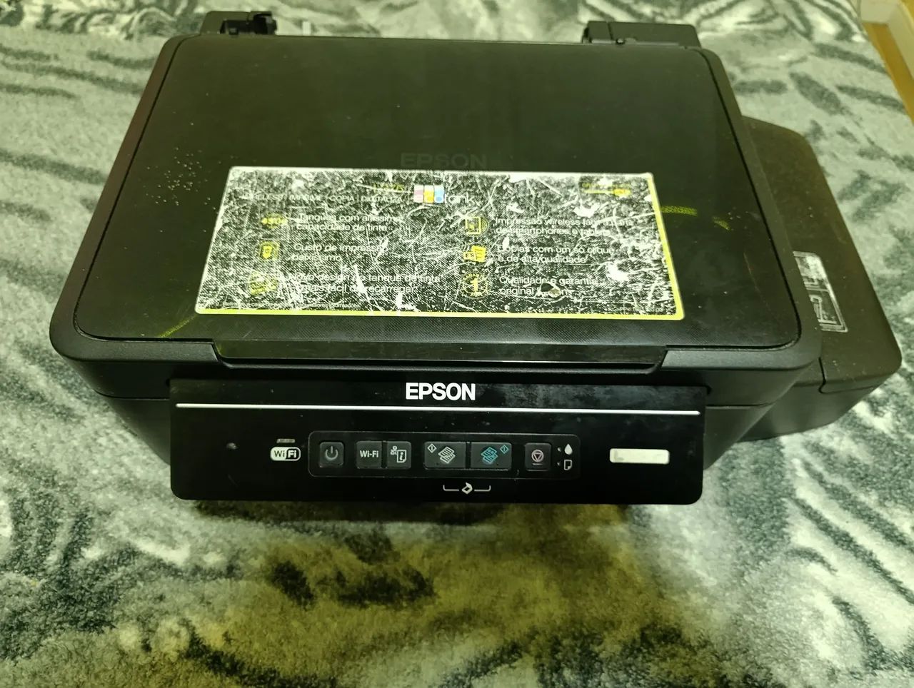 Epson L375 EcoTank - Impressora multifuncional com defeito (para conserto ou peças)