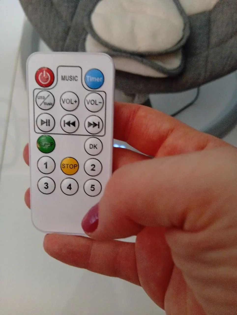 Cadeira de balanço automática para bebês  - Foto 3